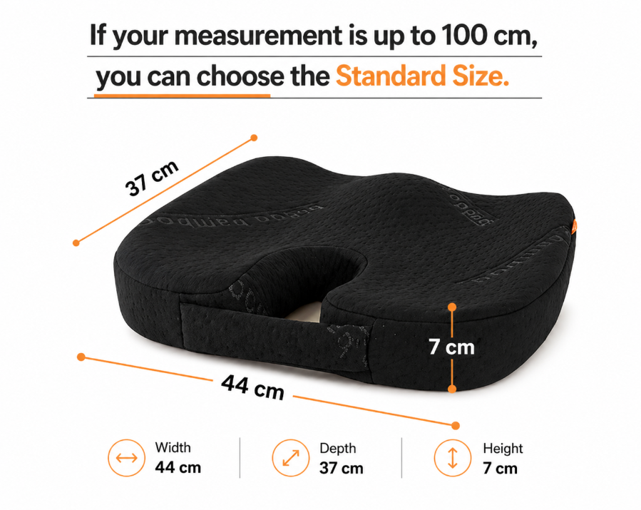 Beddo™ Bamboo Orthopedic Seat Cushion