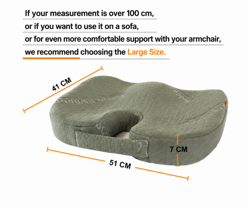Beddo™ Bamboo Orthopedic Seat Cushion