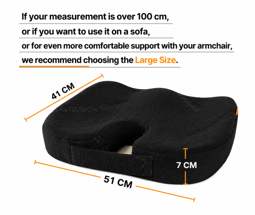 Beddo™ Bamboo Orthopedic Seat Cushion