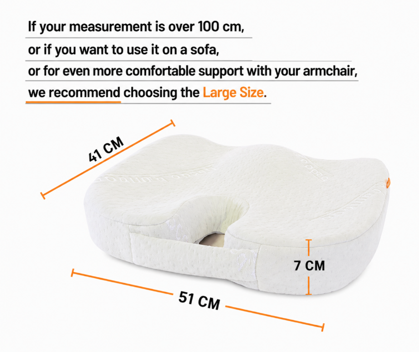 Beddo™ Bamboo Orthopedic Seat Cushion