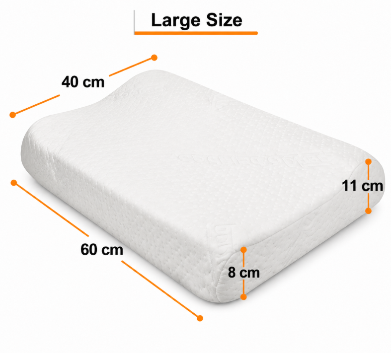 Beddo™ Bamboo Dual-Sided Orthopedic Memory Foam Pillow