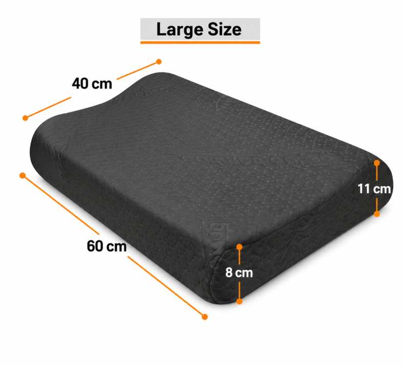 Beddo™ Bamboo Dual-Sided Orthopedic Memory Foam Pillow